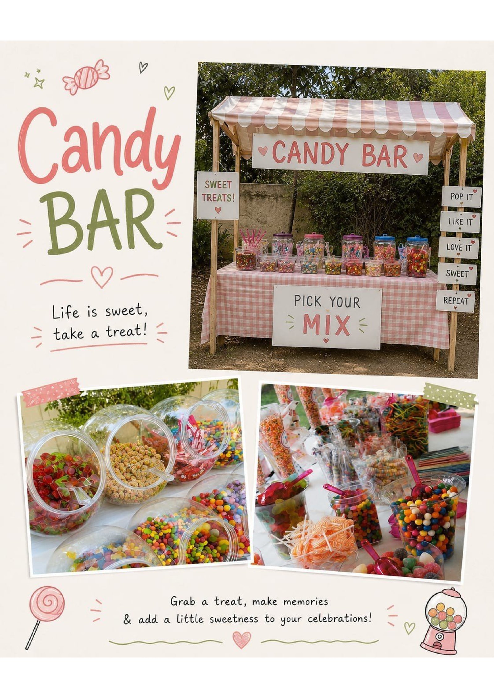 Candy Bar Pick and Mix Stall Udaipur