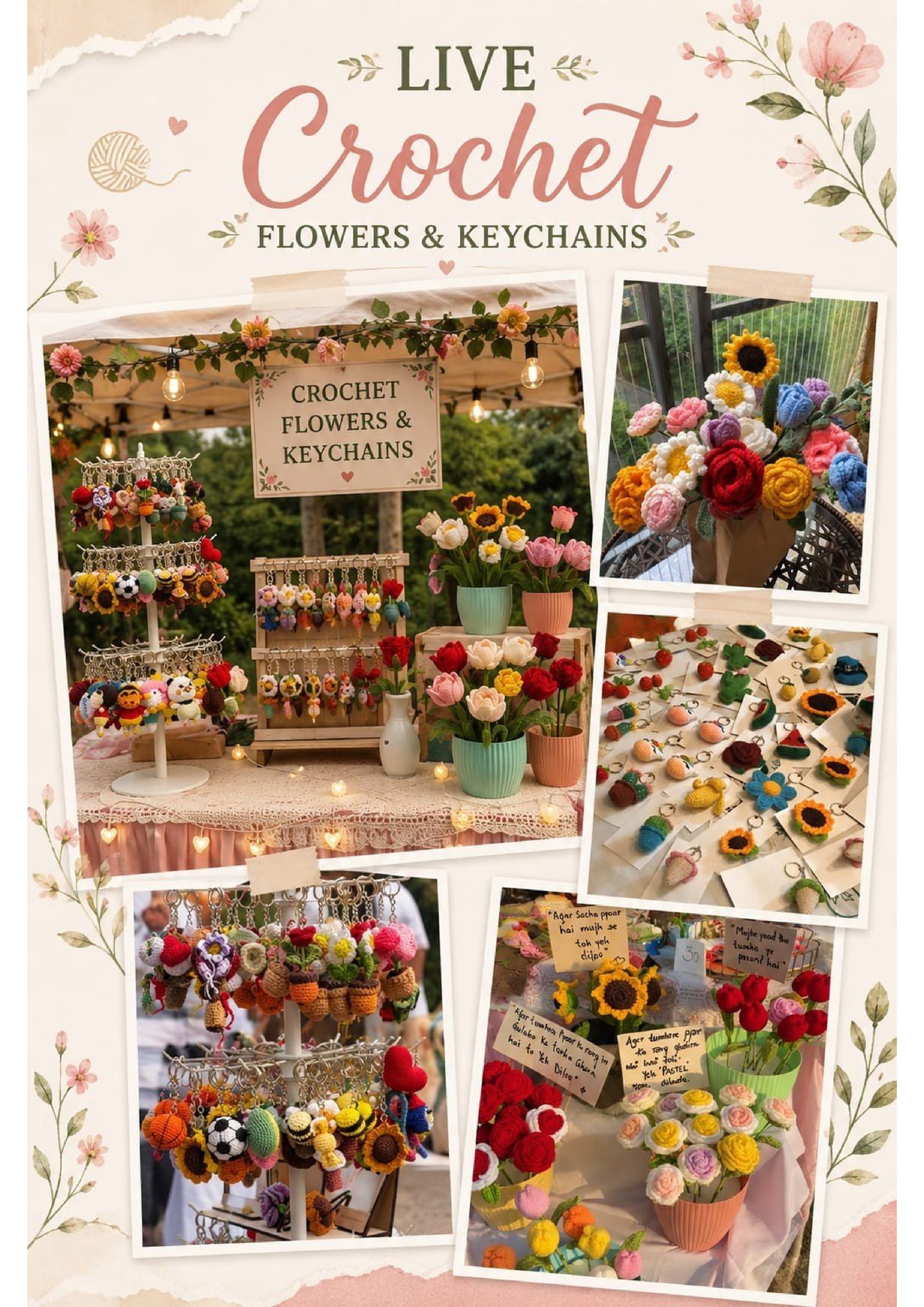 Crochet Handmade Stall wedding carnival stall Udaipur by Udaipur Event Management