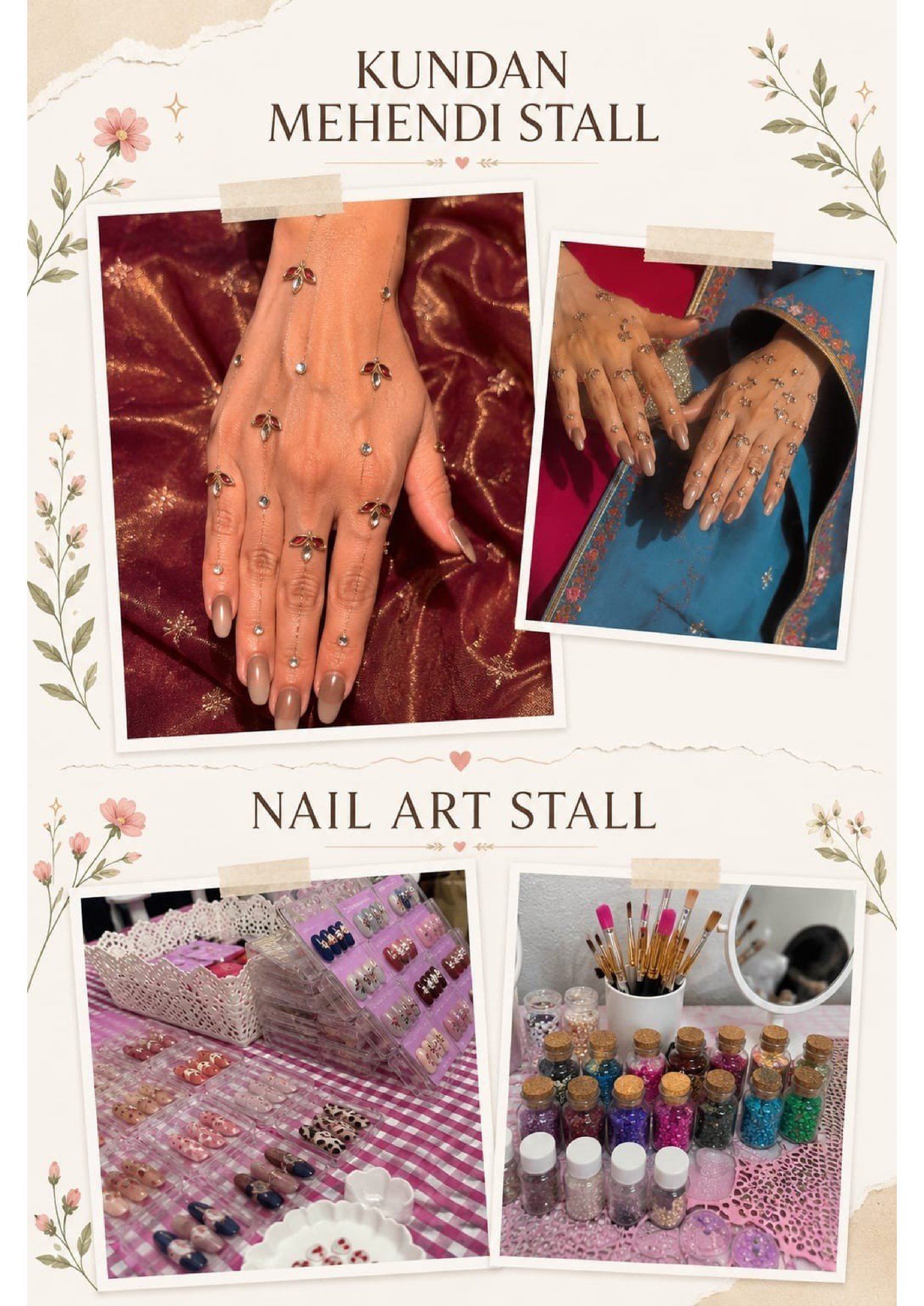 Kundan Mehendi and Nail Art Stall Udaipur