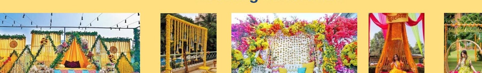 Haldi & Mehendi Decorations hero - Udaipur Event Management